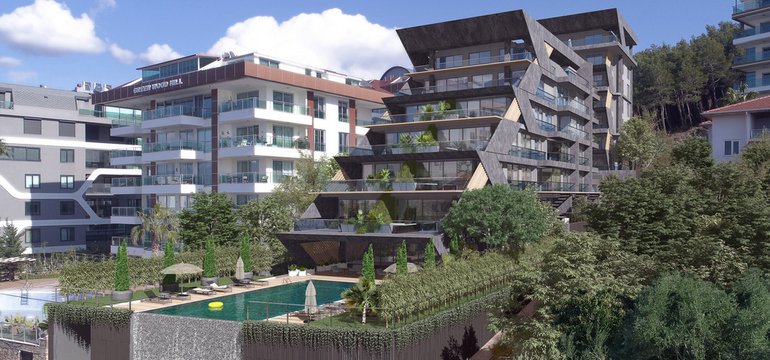 Apartment 2+1 in Kargicak, Turkey No. 3119