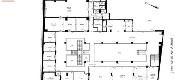 Büro in Paris, France 1225m², Nr. 183329 5