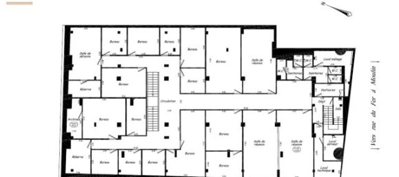 Büro in Paris, France 1225m², Nr. 183329 6