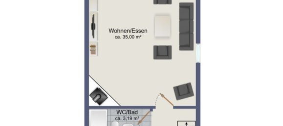 Таунхаус с 2 спальнями в Вандсбек, Германия № 291589 22