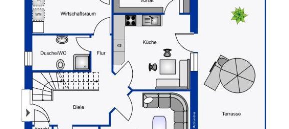 Casa de 5 habitaciónes en Wittmund, Germany No. 190479 13