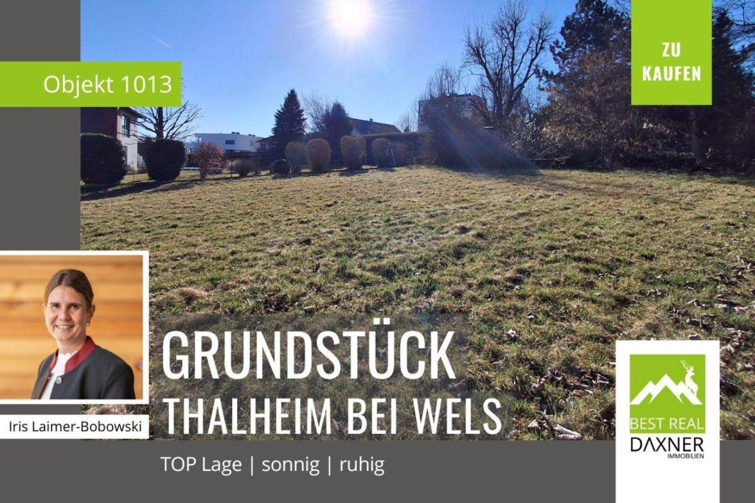 Terrain à Thalheim bei Wels, Austria 1034m² No. 162960