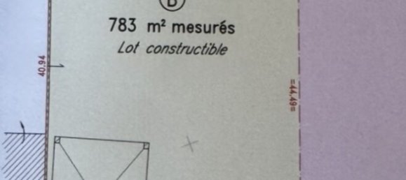  قطعة أرض في Voulx, France 783متر مربع رقم 291283 2
