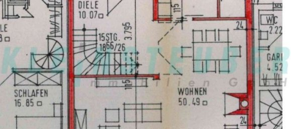 4 غرف نوم تاون هاوس في Darmstadt, Germany رقم 60861 30