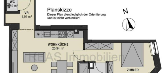 2 rooms Apartment in Ottakring, Austria No. 196574 19