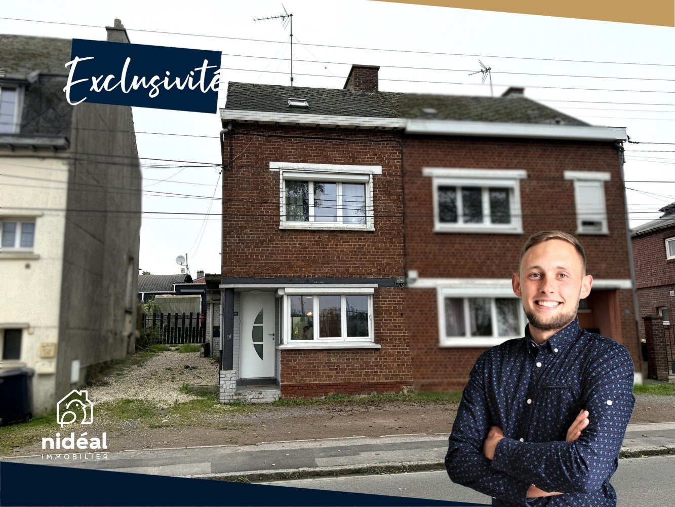 3 Schlafzimmer Haus in Aulnoye-Aymeries, France, Nr. 39318