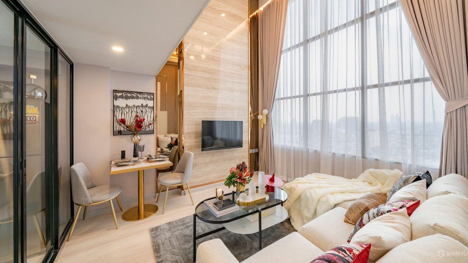 1 Schlafzimmer Eigentumswohnung in KNIGHTSBRIDGE SPACE RATCHAYOTHIN Bangkok, Thailand, Nr. 28085