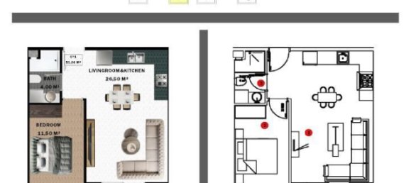 Appartement 1+1 à Gazipasa, Turkey No. 31411 28