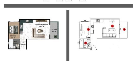 Appartement 1+1 à Gazipasa, Turkey No. 31411 21