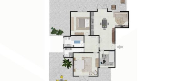 3-salle Appartement à Pomigliano d'Arco, Italy No. 24628 22