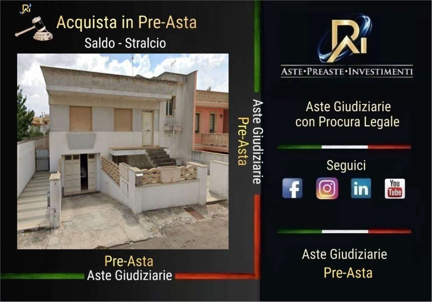 8 rooms Apartment in Presicce Acquarica, Italy No. 184227