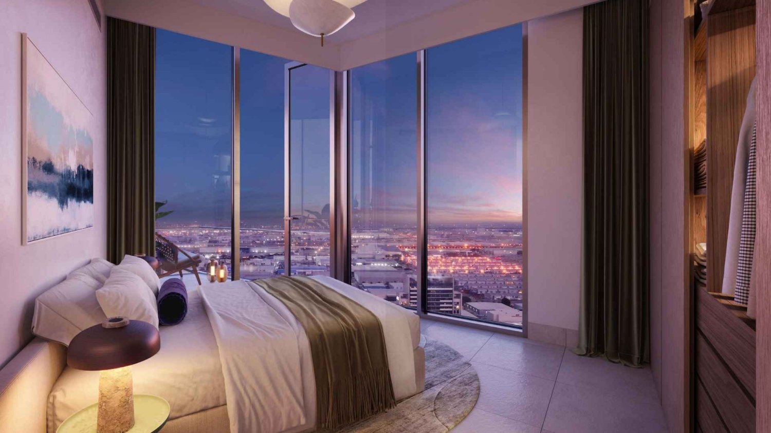 Apartamento T3 em ELEVE, Downtown Jebel Ali, UAE N.º 62396