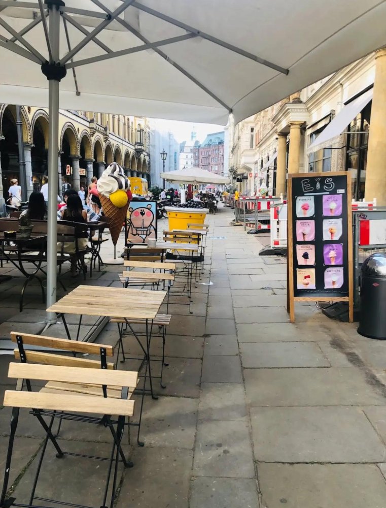 Café/restaurante en Eimsbuttel, Germany 70 m² No. 291571