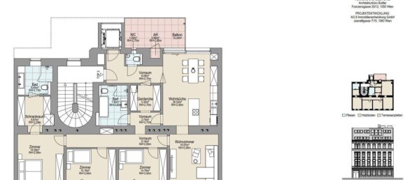 4 rooms Apartment in Penzing, Austria No. 255772 36