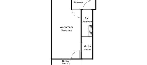 1 Schlafzimmer Wohnung in Schöneberg, Germany, Nr. 356773 10