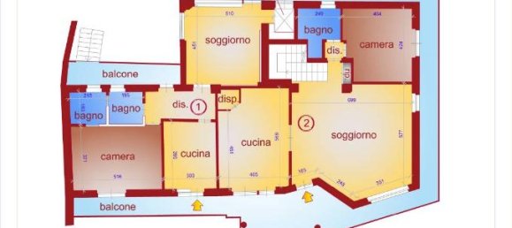 Вилла с 8 комнатами в Кавур, Италия № 41226 23