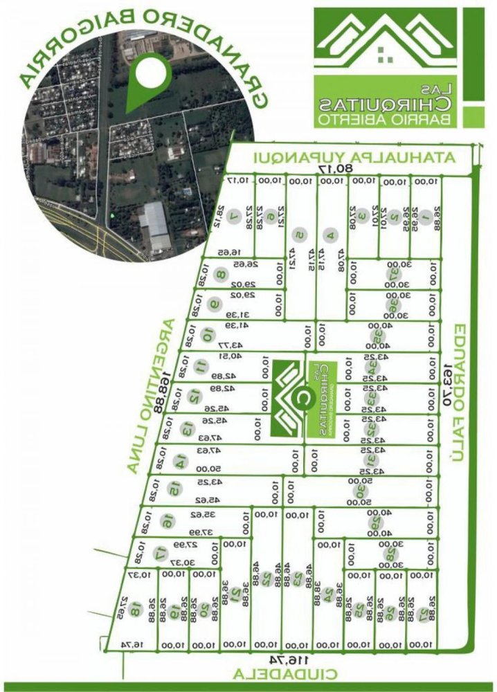 Terrain à Santa Fe, Argentina No. 41320