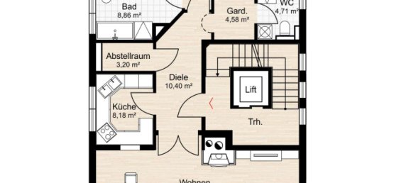 2 bedrooms Apartment in Unterallgau, Germany No. 184842 9