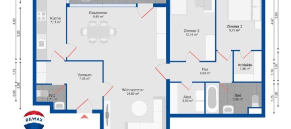 3-Zimmer Wohnung in Favoriten, Austria, Nr. 213296 15