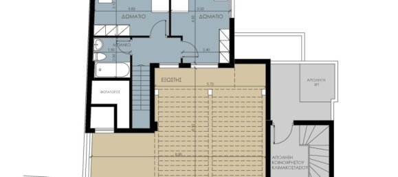 Офис с 3 спальнями в Pylaia, Греция № 2933 4