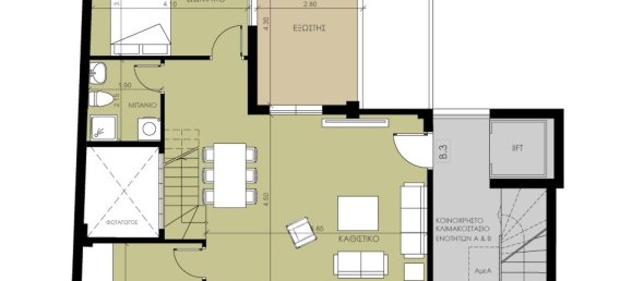 Офис с 3 спальнями в Pylaia, Греция № 2933 3