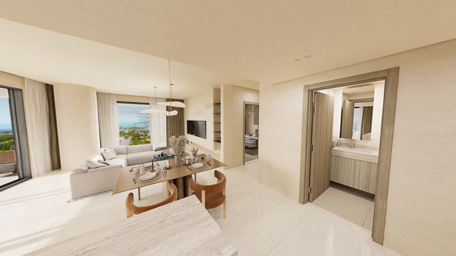 1 غرف نوم شقة في THE SOURCE, جزيرة السعديات, UAE رقم 60019