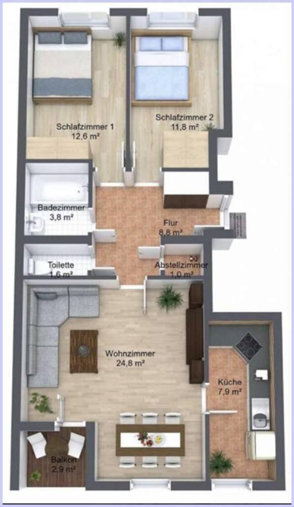 2 غرف نوم شقة في Lend, Austria رقم 203517