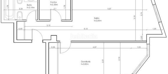 1 Schlafzimmer Wohnung in Madrid, Spain, Nr. 161197 21