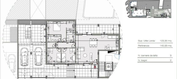 4غرفة شقة في Lecce, Italy رقم 37636 2