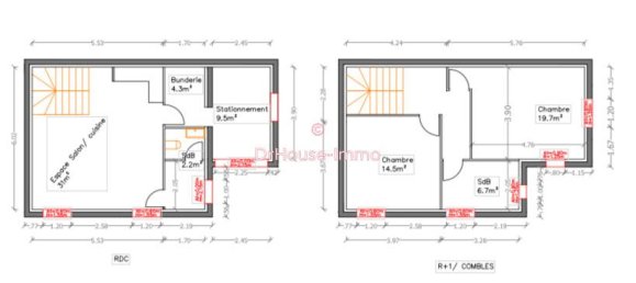 2 Schlafzimmer Haus in Bondy, France, Nr. 145112 3