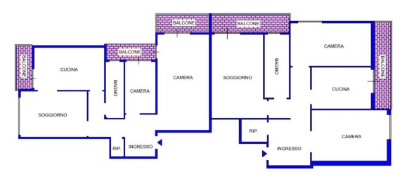 Apartamento T2 em Genoa, Italy N.º 352395 31