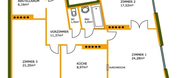 3 rooms Apartment in Vienna, Austria No. 149350 16