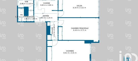 2 bedrooms Apartment in Nancy, France No. 241605 9