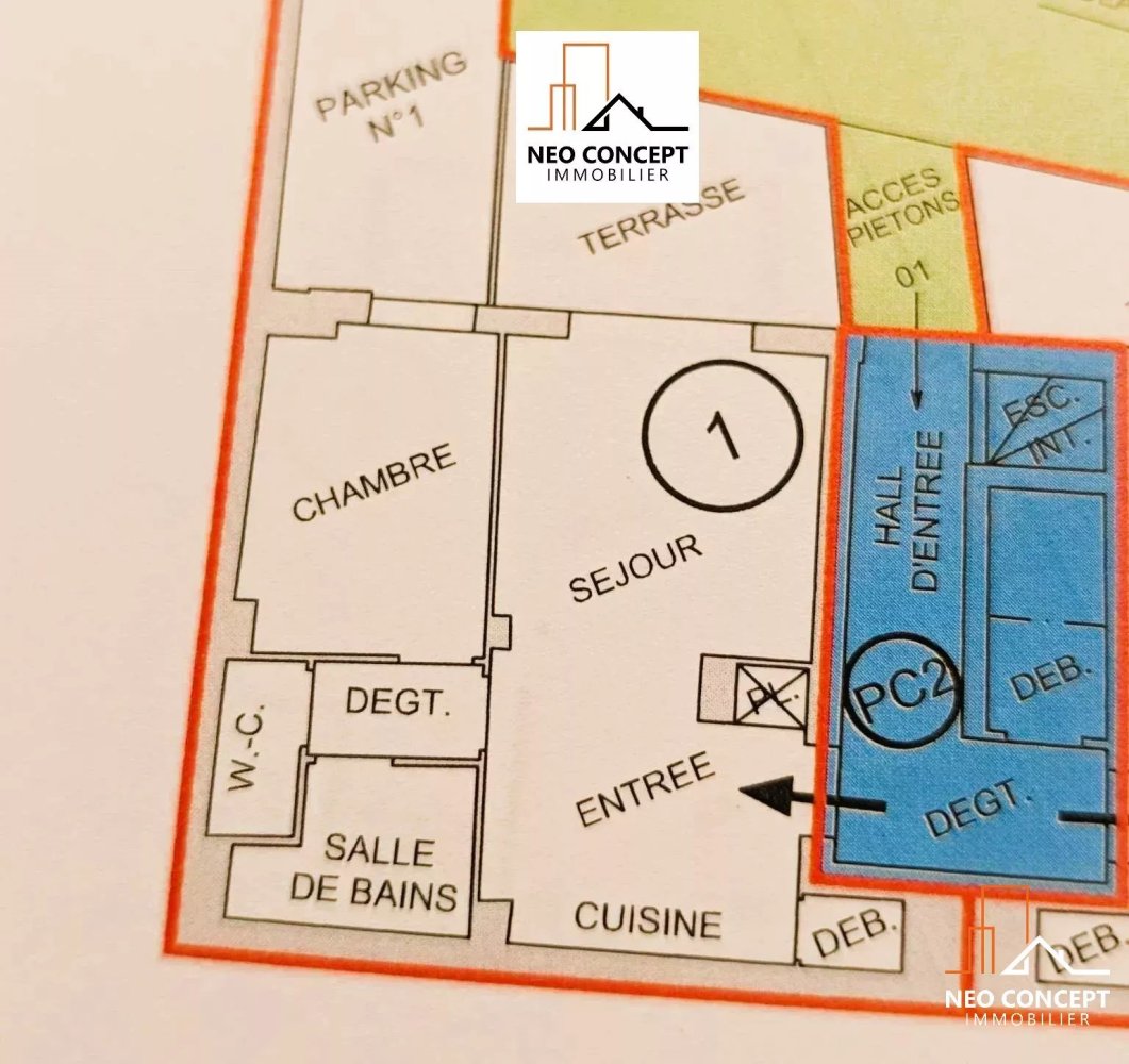 1 chambre Appartement à Bischwiller, France No. 68875