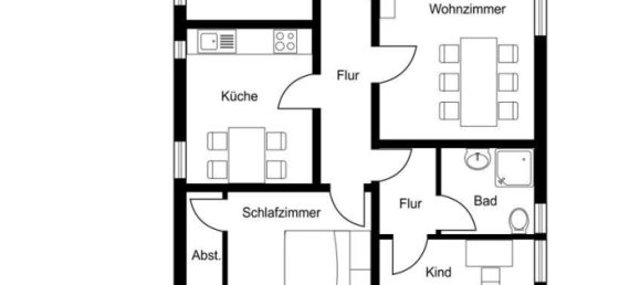 Квартира с 2 спальнями в Ольпе, Германия № 171887 3