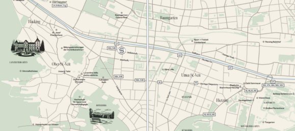 2غرفة شقة في Hietzing, Austria رقم 175712 26