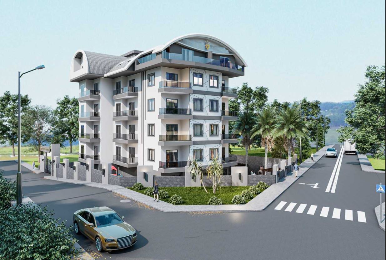 Квартира 1+1 в Оба, Турция № 5402