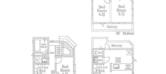 Casa de 4 dormitorios en Saitama, Japan No. 6864 2