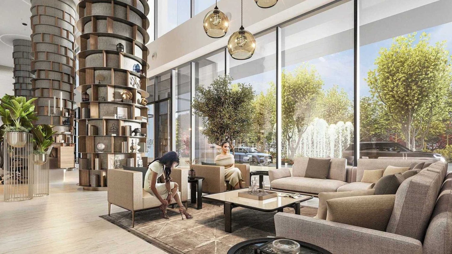 Квартира с 1 спальней в SOBHA ORBIS, Motor City, ОАЭ № 62466