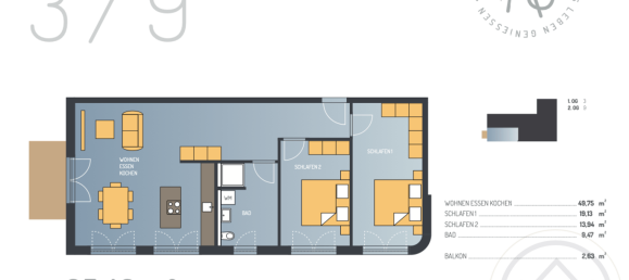 2-Zimmer Wohnung in Ostallgäu, Germany, Nr. 166585 7