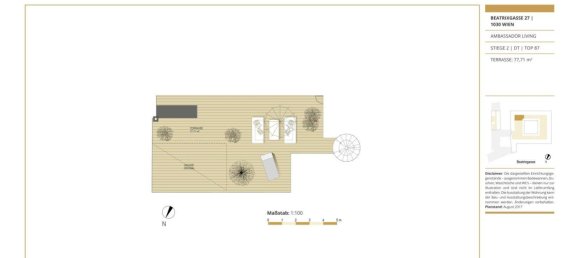 Ático de 3 habitaciónes en Vienna, Austria No. 214646 6