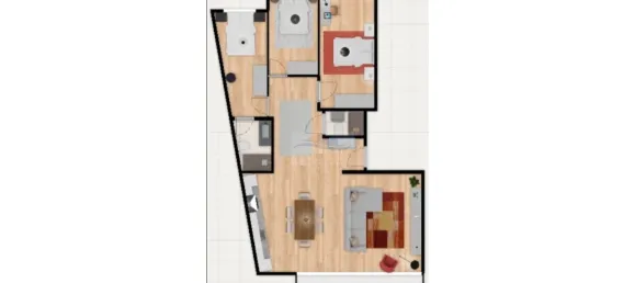 3 Schlafzimmer Wohnung in Lisbon, Portugal, Nr. 93944 2