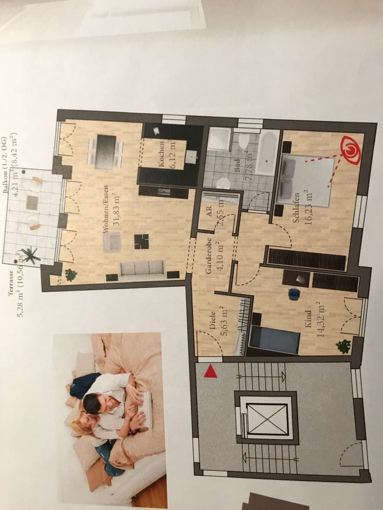 2 bedrooms Apartment in Wetteraukreis, Germany No. 218139