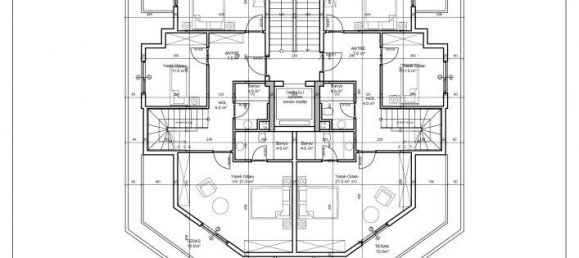 2-Zimmer Wohnung in Alanya, Turkey, Nr. 10892 2