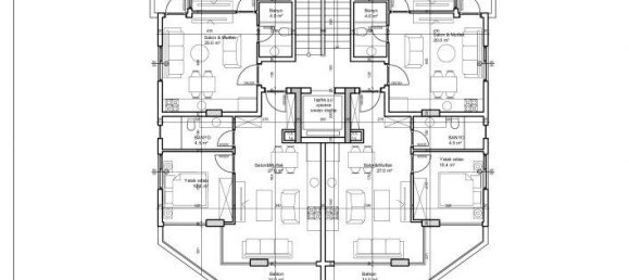2-Zimmer Wohnung in Alanya, Turkey, Nr. 10892 5