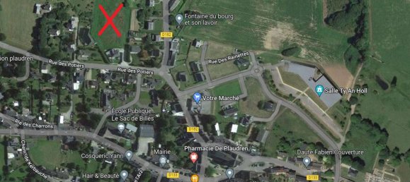 484m² Land in Plaudren, France No. 326716 2