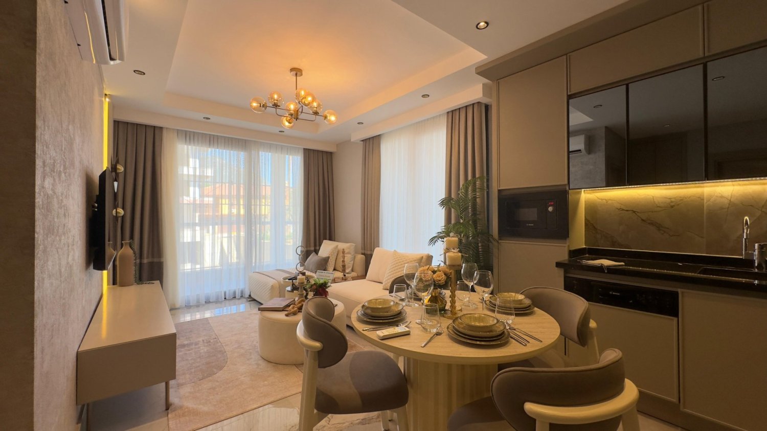 Apartment 1+1 in Oba, Turkey No. 50663