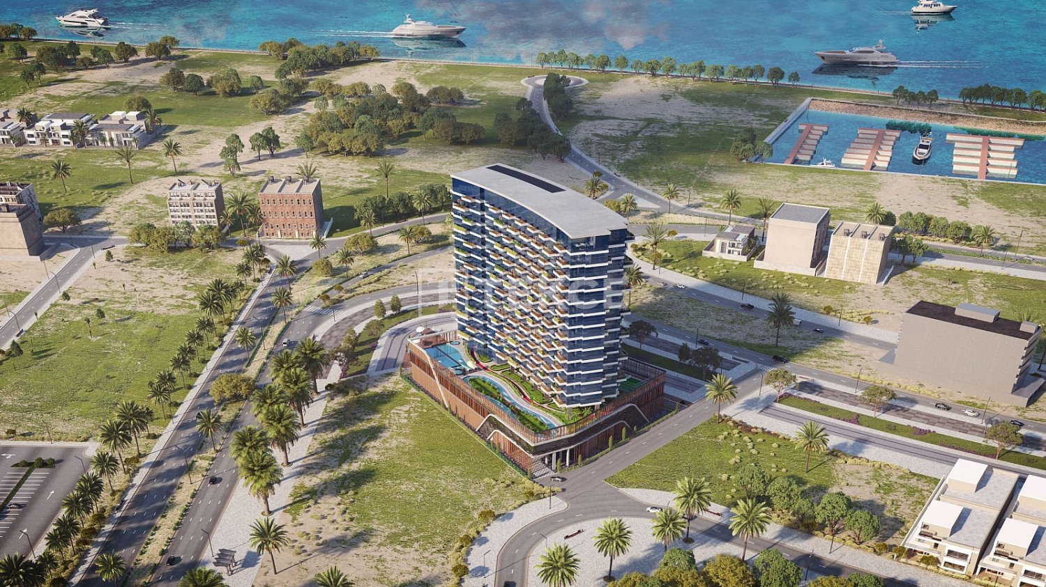 Apartamento T2 em Dubai, UAE N.º 189384