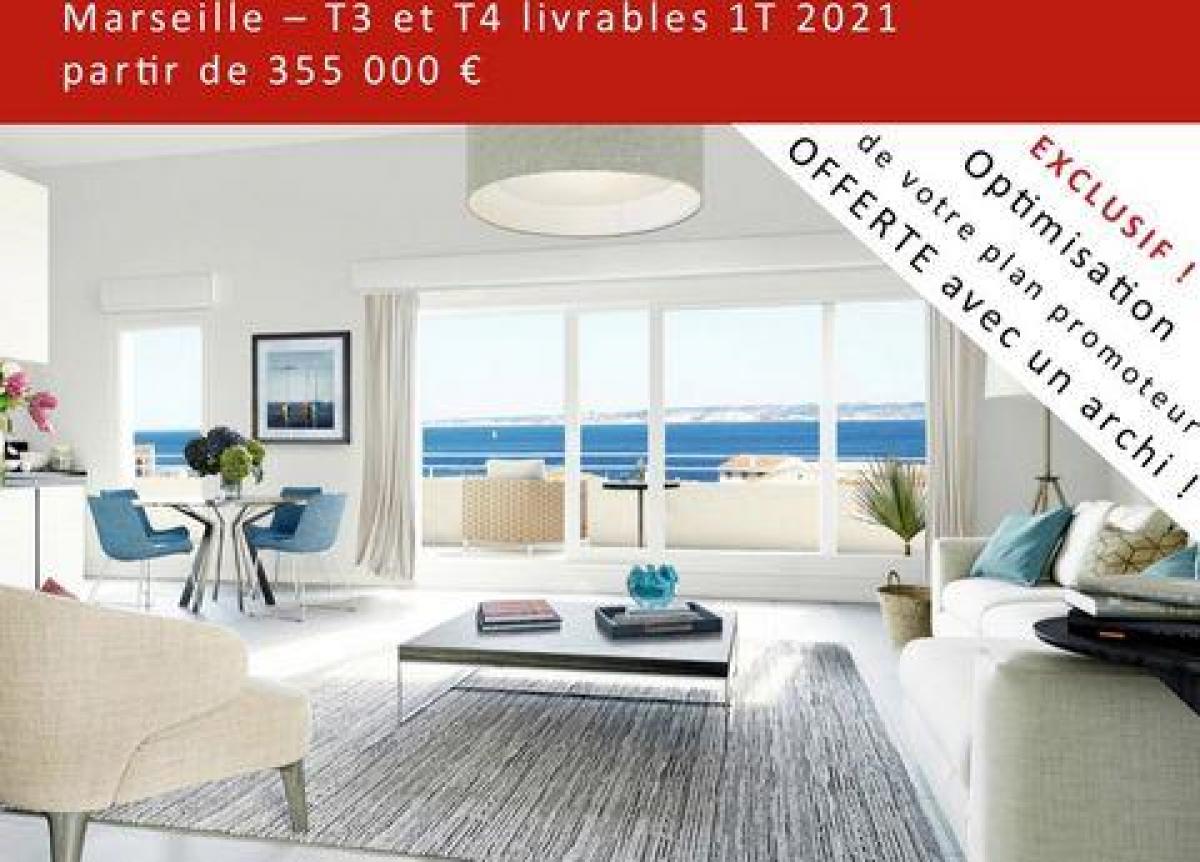 Condominio de 3 dormitorios en Marseille, France No. 12516