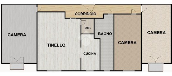 4 rooms Apartment in Arquata Scrivia, Italy No. 174639 23